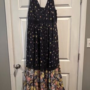 Torrid Navy Floral Dress